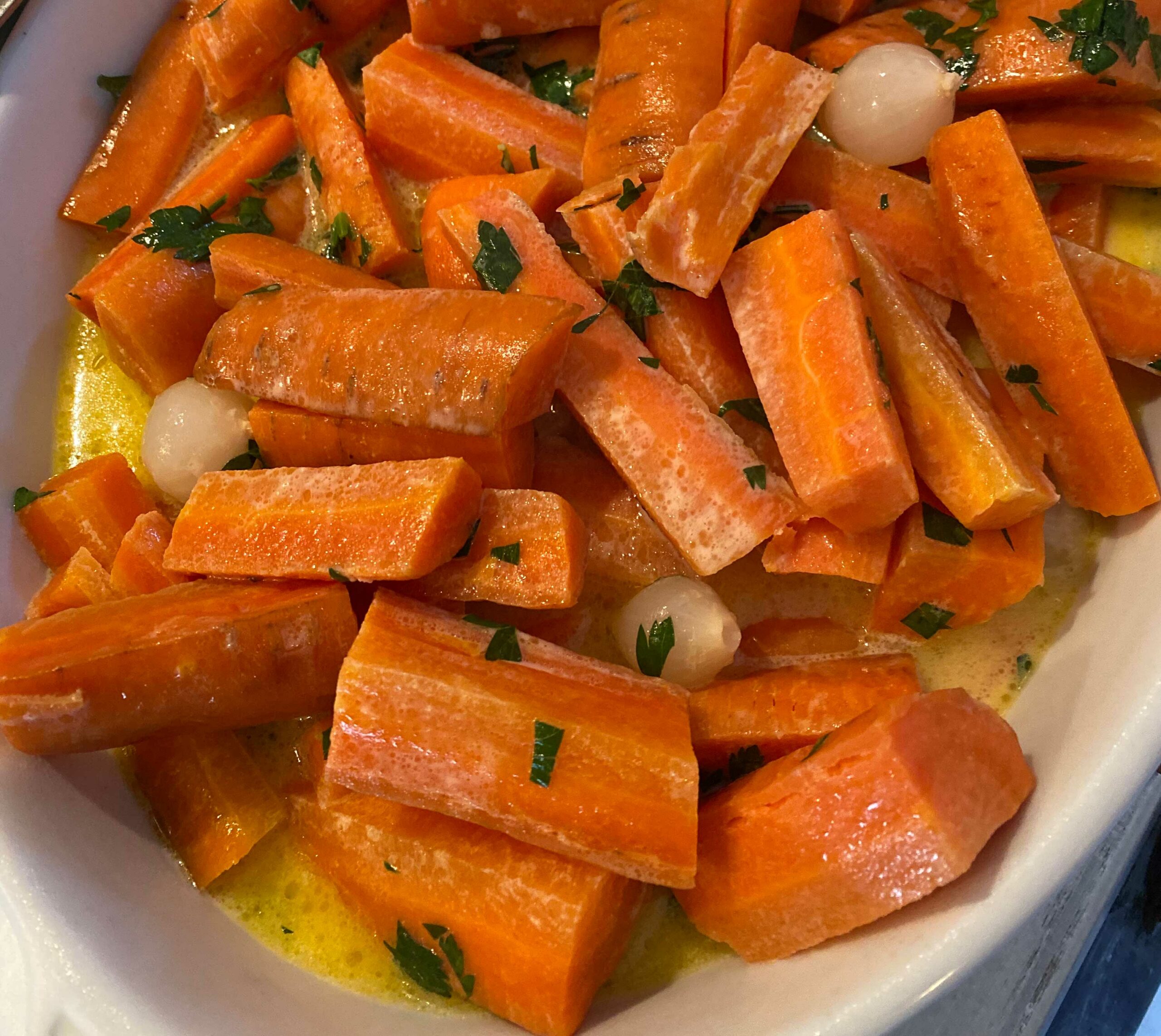 Carrots in Cream